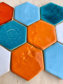 Hexagony małe 8 cm Sample Wakacje 2