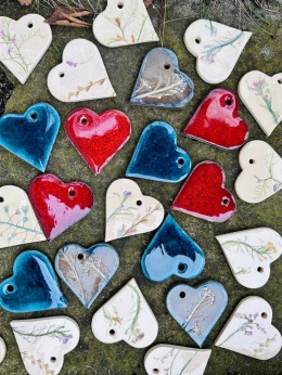 Serca przywieszki 3 szt